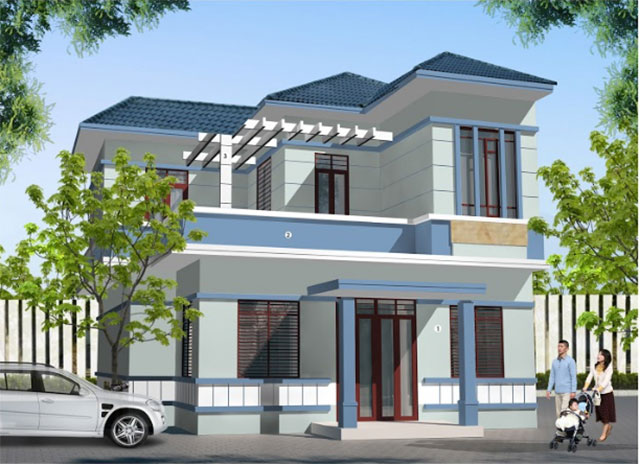 7+ cách phối màu sơn ngoại thất 2020 đẹp