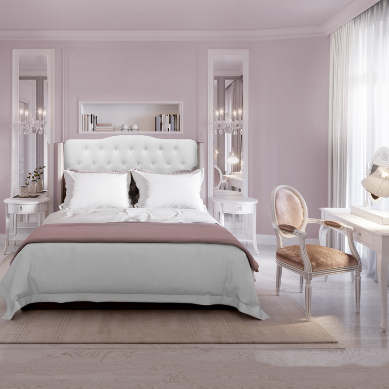 tư vấn sơn nhà bằng sơn Mykolor - Sắc tím Lavender Wisp MG9428 cho không gian phòng thêm lãng mạn