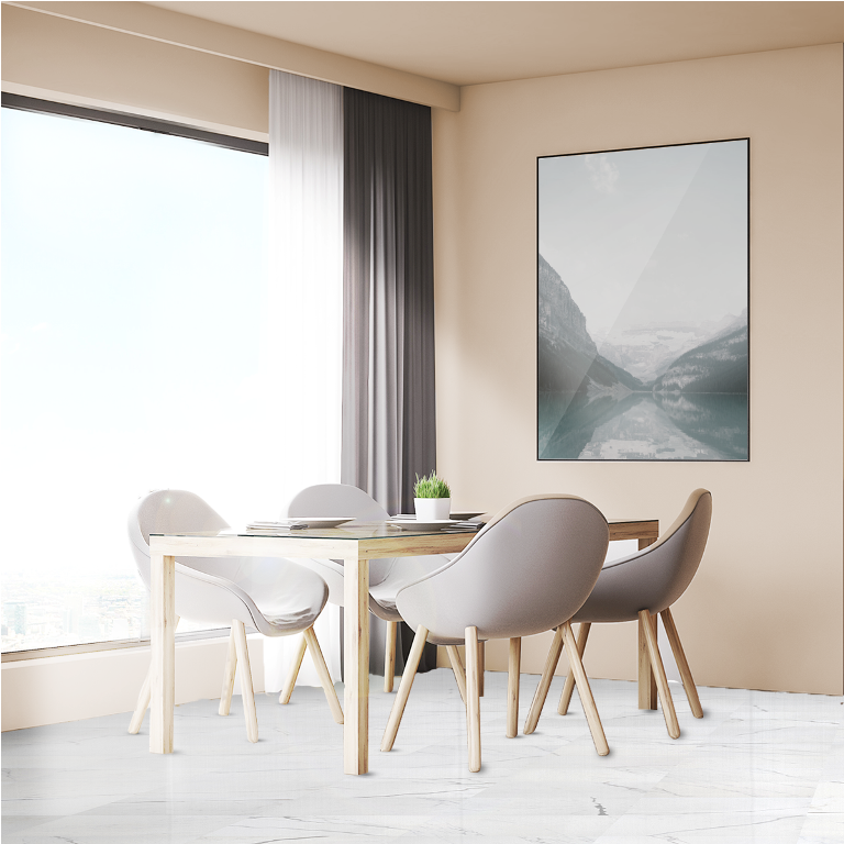 Màu be (M9753) mang lại không gian ấm áp gần gũi cho căn phòng