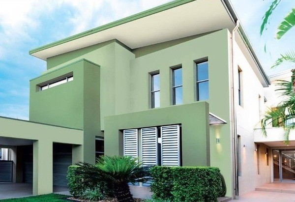 Sơn nhà màu xanh ngọc số 4